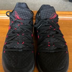 Lebron Nike react black and dark grey used no box